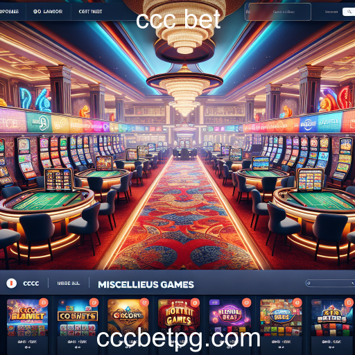 Descubra a Categoria de Jogos Diversos no ccc bet